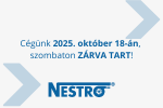 Cégünk október 18-án zárva tart.