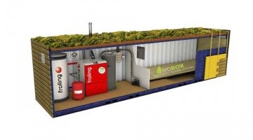 BioBox konténerek Fröling kazánokhoz 7-500 kW