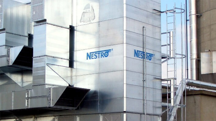 NESTRO által kifejlesztett elszívó, szűrő rendszer